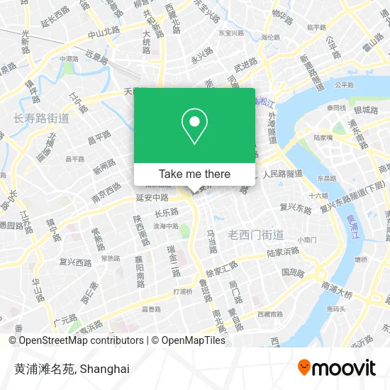 黄浦滩名苑 map