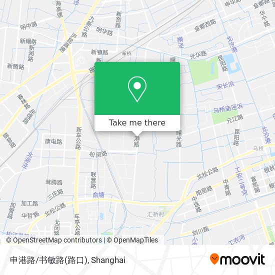 申港路/书敏路(路口) map
