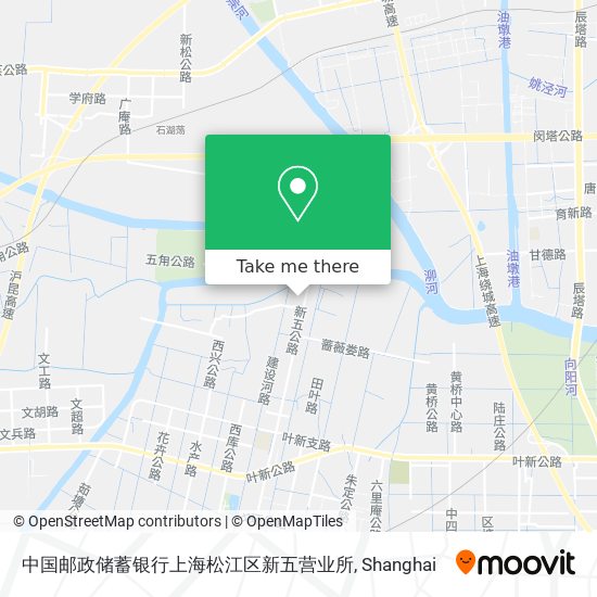 中国邮政储蓄银行上海松江区新五营业所 map