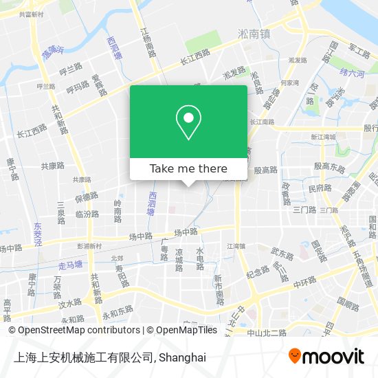 上海上安机械施工有限公司 map