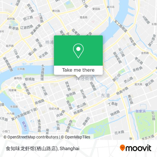 食知味龙虾馆(栖山路店) map