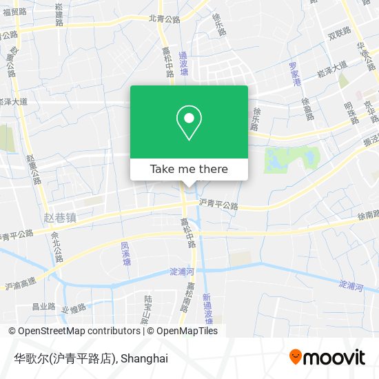 华歌尔(沪青平路店) map
