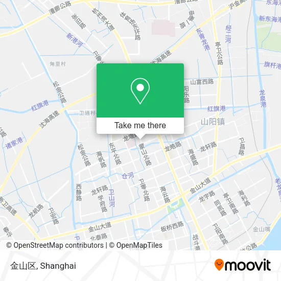 金山区 map