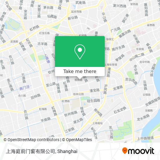上海庭前门窗有限公司 map