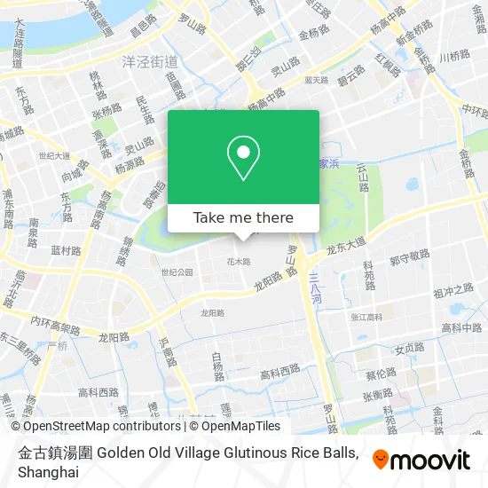 金古鎮湯圍 Golden Old Village Glutinous Rice Balls map