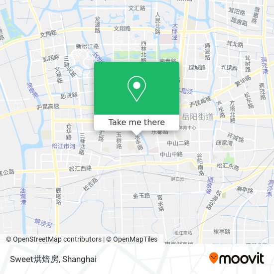 Sweet烘焙房 map