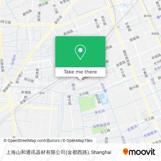 上海山和通讯器材有限公司(金都西路) map