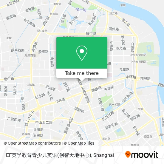 EF英孚教育青少儿英语(创智天地中心) map