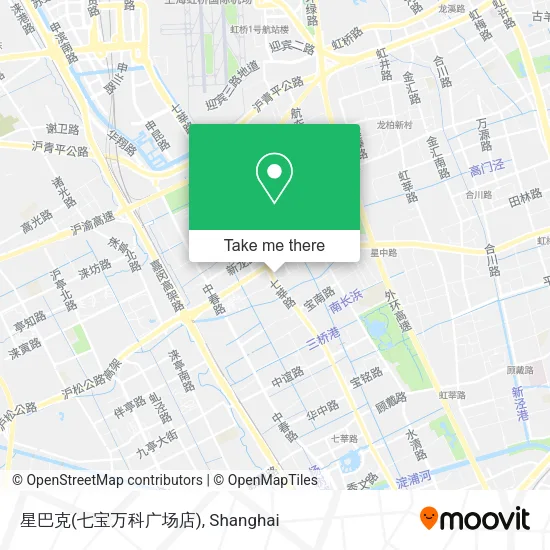 星巴克(七宝万科广场店) map