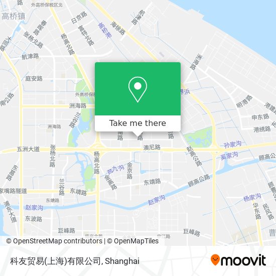 科友贸易(上海)有限公司 map