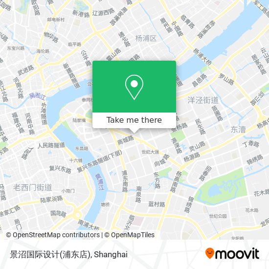 景沼国际设计(浦东店) map