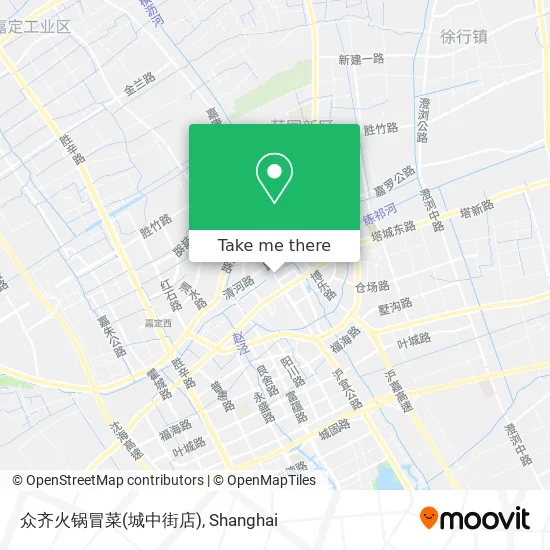 众齐火锅冒菜(城中街店) map