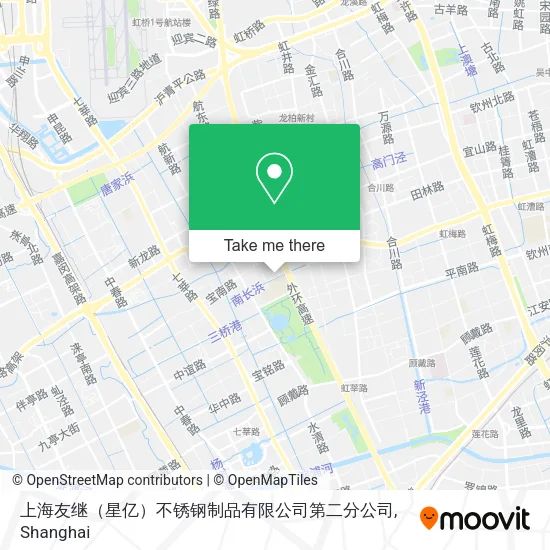 上海友继（星亿）不锈钢制品有限公司第二分公司 map