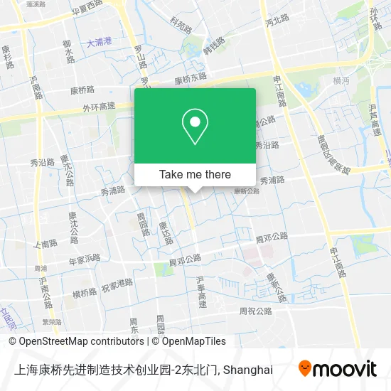 上海康桥先进制造技术创业园-2东北门 map