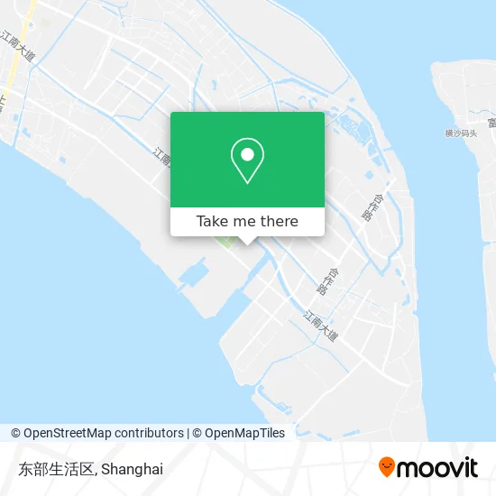 东部生活区 map