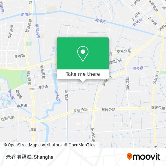 老香港蛋糕 map
