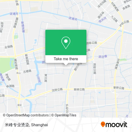 米峰专业烫染 map