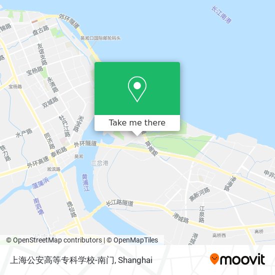 上海公安高等专科学校-南门 map