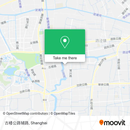 古楼公路辅路 map