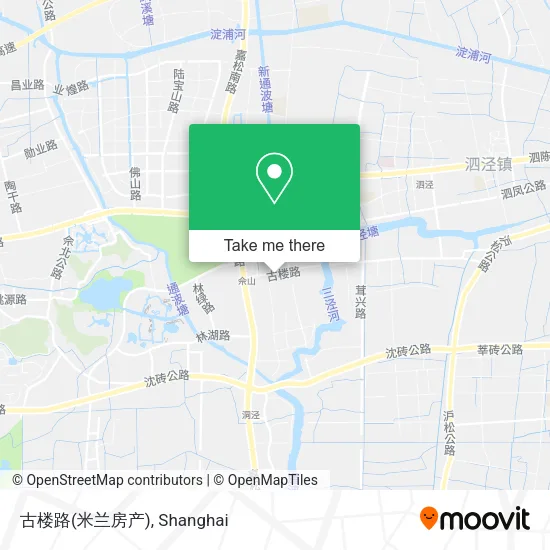 古楼路(米兰房产) map