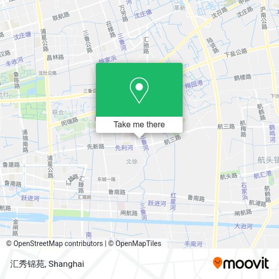 汇秀锦苑 map