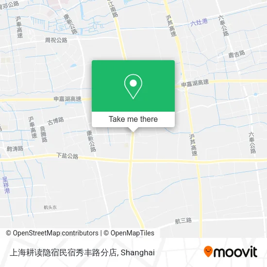 上海耕读隐宿民宿秀丰路分店 map