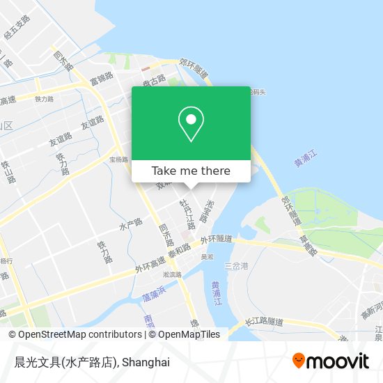 晨光文具(水产路店) map