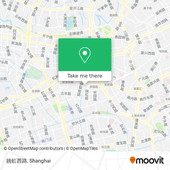 姚虹西路 map