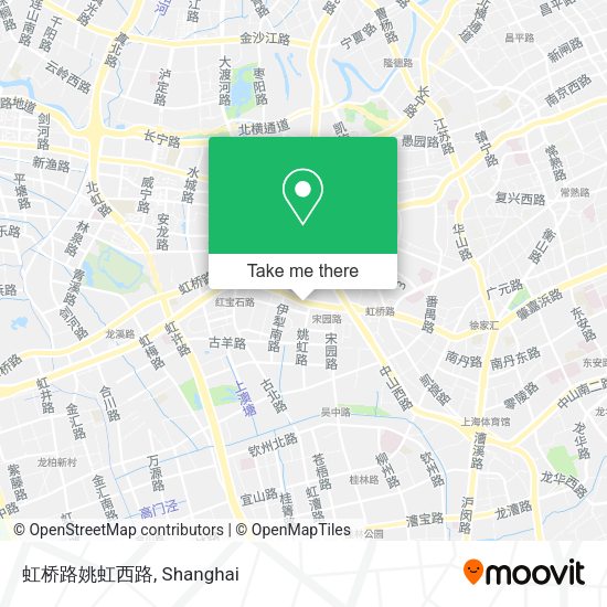 虹桥路姚虹西路 map