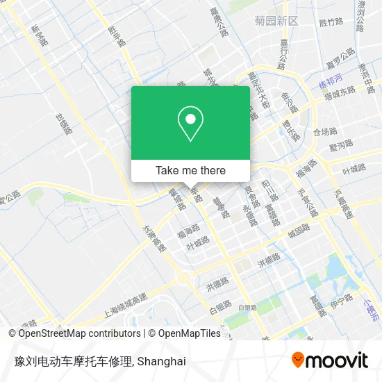 豫刘电动车摩托车修理 map