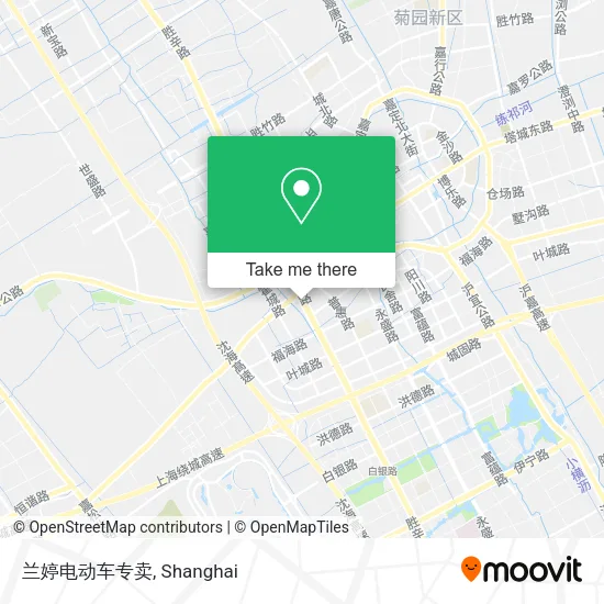 兰婷电动车专卖 map