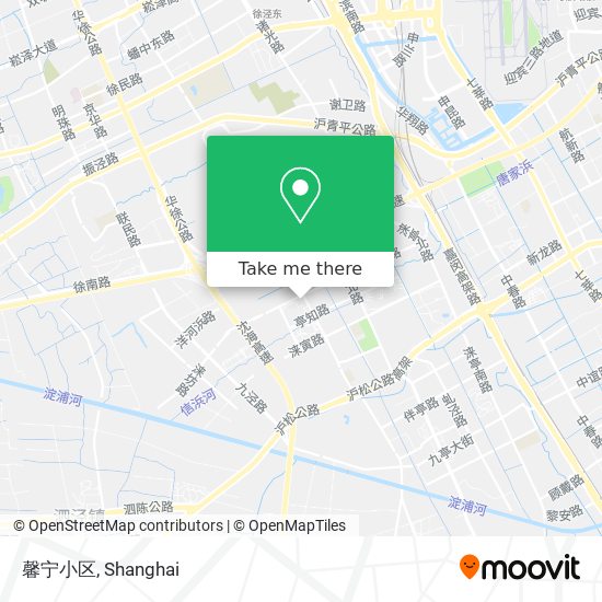 馨宁小区 map
