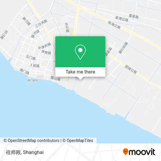 祖师殿 map