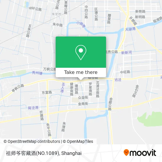 祖师爷窖藏酒(NO.1089) map