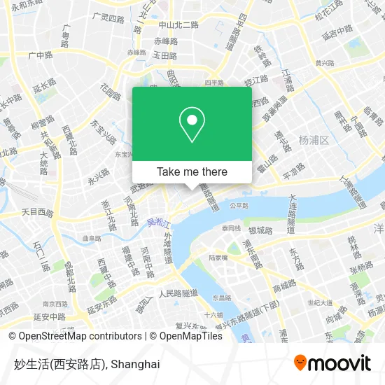 妙生活(西安路店) map