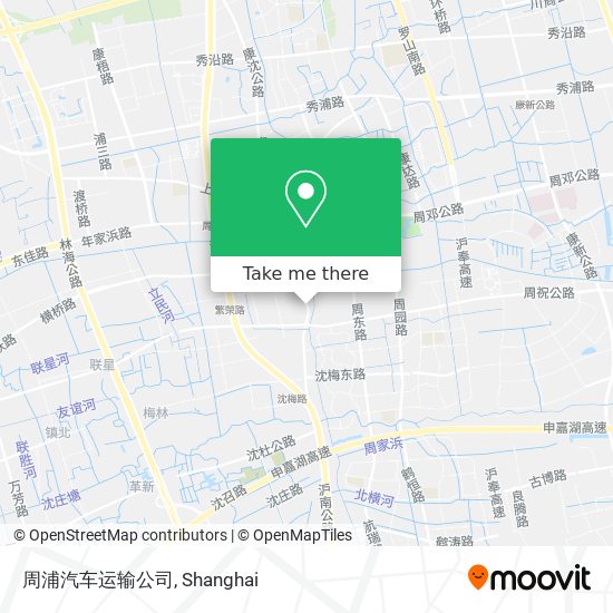 周浦汽车运输公司 map