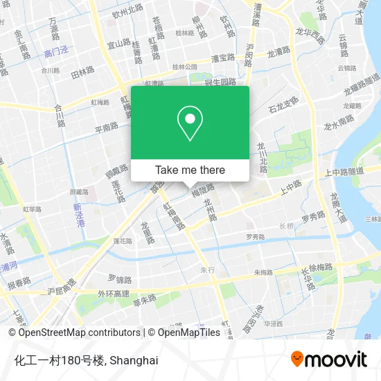 化工一村180号楼 map