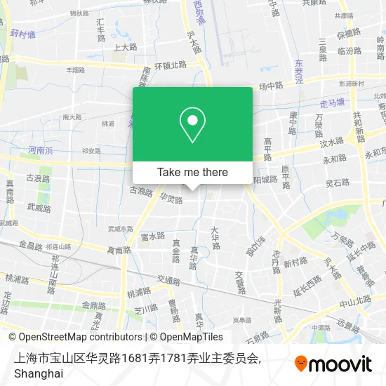 上海市宝山区华灵路1681弄1781弄业主委员会 map
