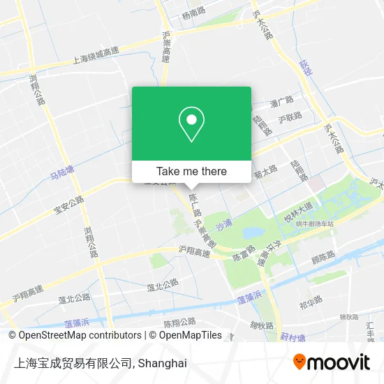 上海宝成贸易有限公司 map