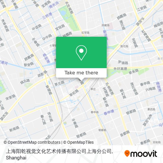 上海阳乾视觉文化艺术传播有限公司上海分公司 map