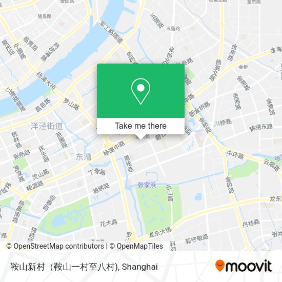 鞍山新村（鞍山一村至八村) map