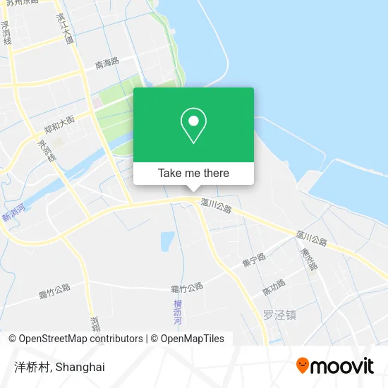 洋桥村 map