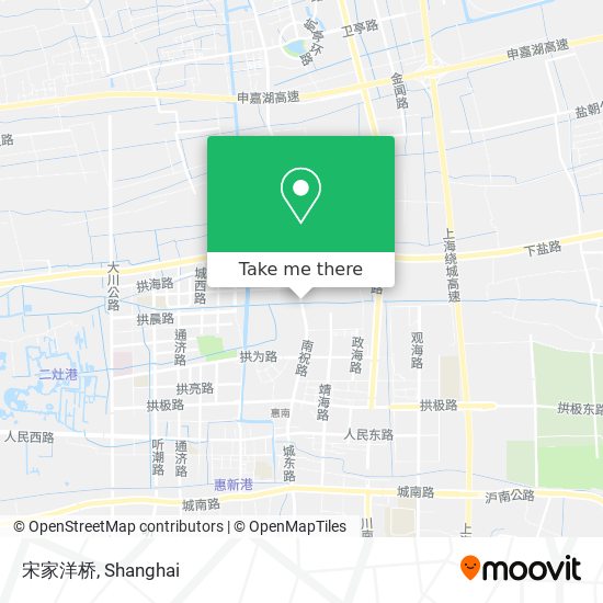 宋家洋桥 map