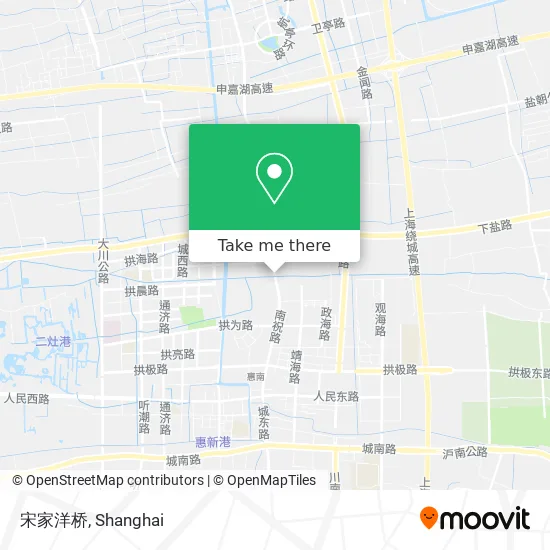 宋家洋桥 map