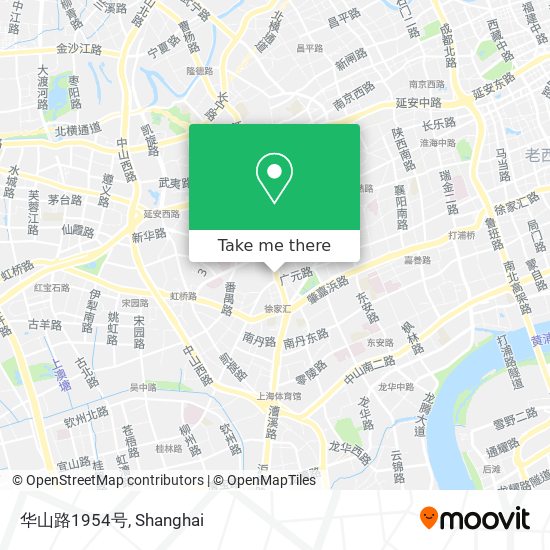 华山路1954号 map