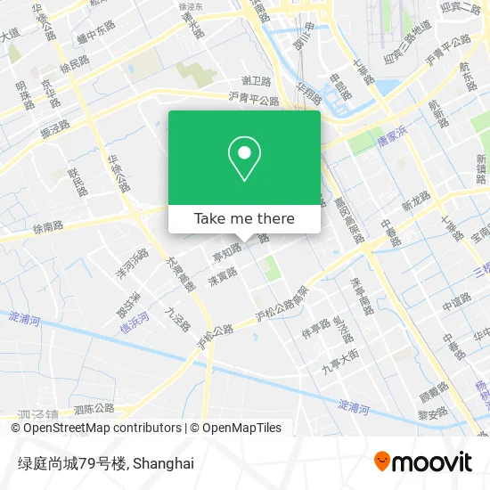 绿庭尚城79号楼 map
