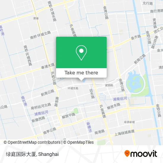 绿庭国际大厦 map