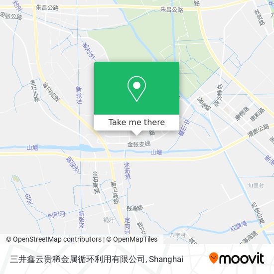 三井鑫云贵稀金属循环利用有限公司 map