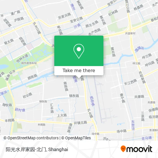 阳光水岸家园-北门 map
