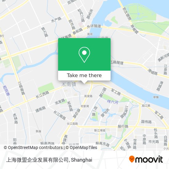 上海微盟企业发展有限公司 map